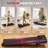 Tapis de Course T7, Vitesse 1-6KM/H, 5% Inclinaison Manuelle