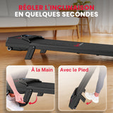 Tapis de Course T7, Vitesse 1-6KM/H, 5% Inclinaison Manuelle