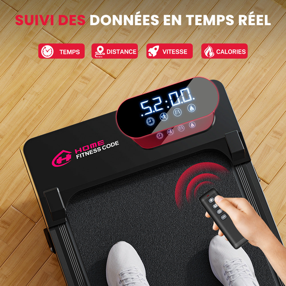 Tapis de Course T7, Vitesse 1-6KM/H, 5% Inclinaison Manuelle