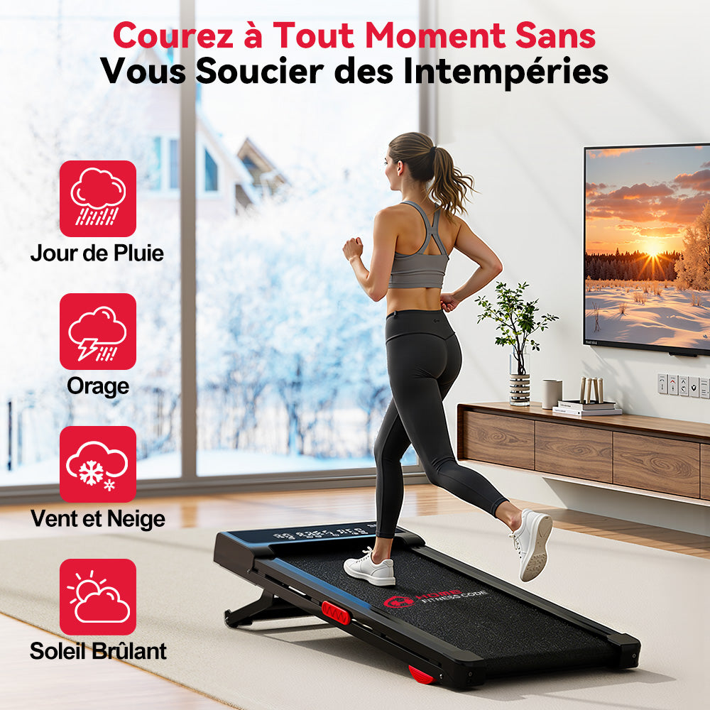 Bougez à tout moment, peu importe la météo