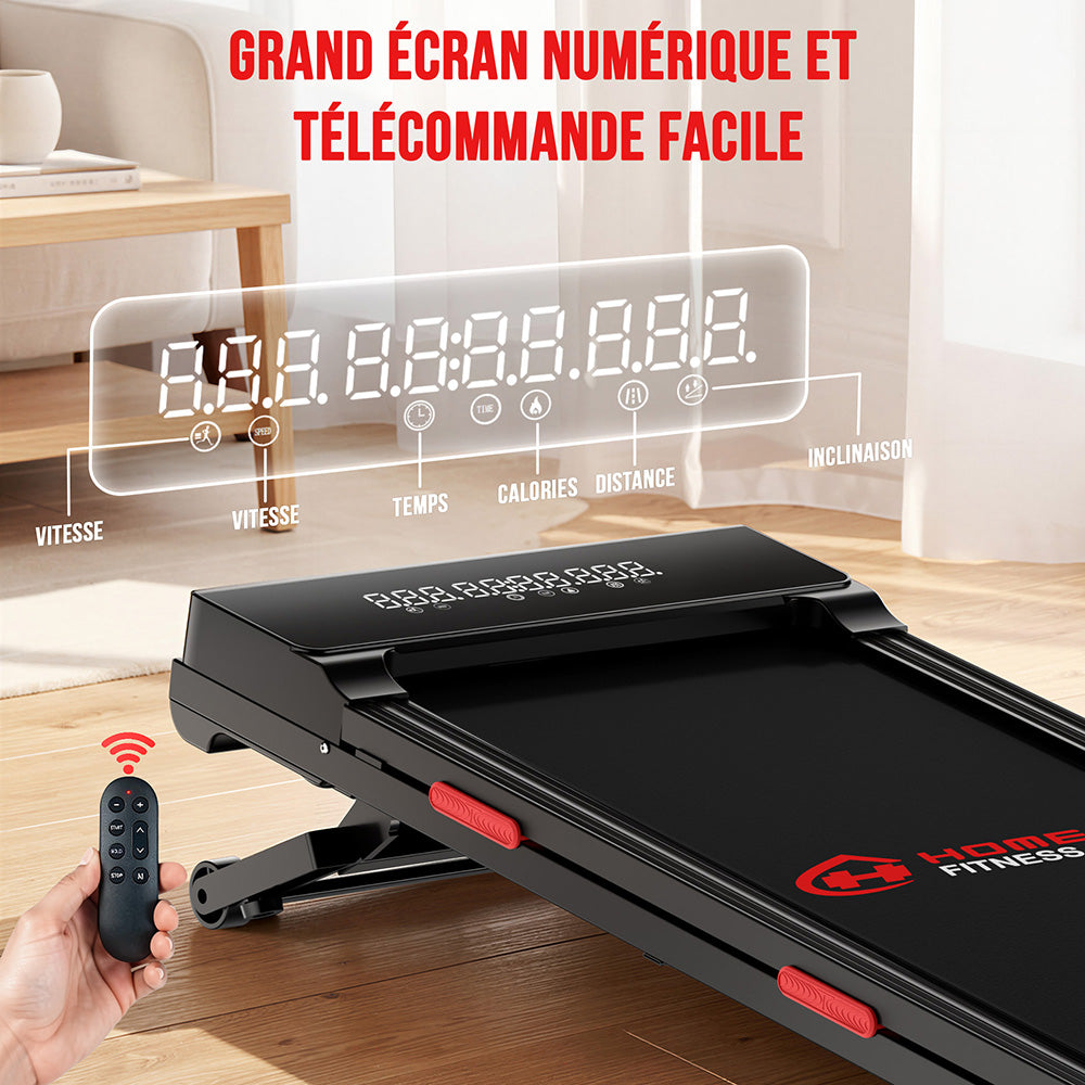 Tapis de Course Y5 avec Moteur sans Balais, 0% - 15 % Inclinaison Automatique