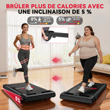 Tapis de Course Z3 avec Moteur Sans Balais, Vitesse 1-6 km/h, 5% Inclinaison Manuelle