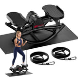 Stepper en Forme de U, avec Bandes de Résistance et Tapis Antidérapant