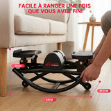Stepper en Forme de U, avec Bandes de Résistance et Tapis Antidérapant