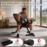 Banc D'entraînement Pliable B1, Dossier Réglable