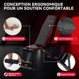 Banc D'entraînement Pliable B1, Dossier Réglable