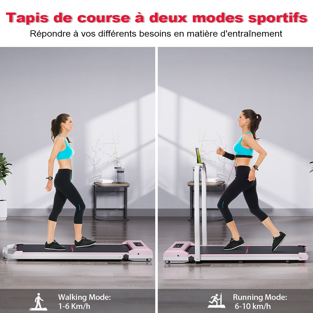 Tapis De Course Électrique Pliable Movyoo Guépard - Fitness Boutique Semi-Pro - Inclinaison 15%