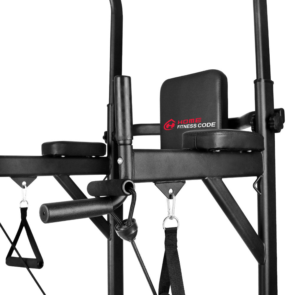 Barre de Traction Multifonctions, Chaise Romaine Pull up Ajustable, Ba -  HomeFitnessCode - FR